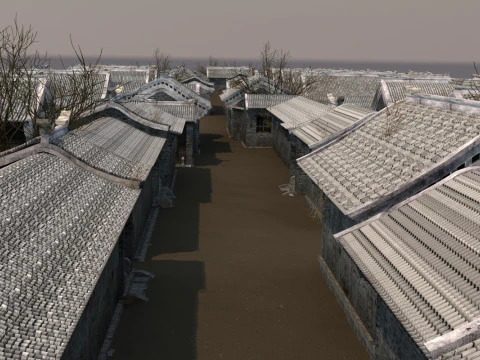 Ancient building 3D Model