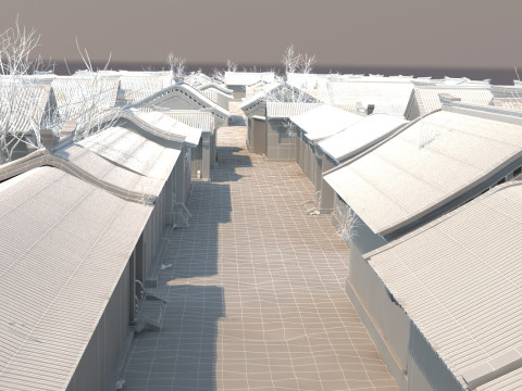 Ancient building 3D Model