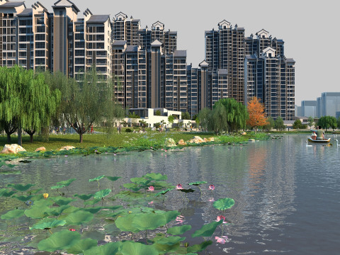 Urban architecture 3D Model