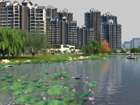 Urban architecture 3D Model