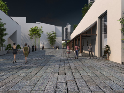 Urban architecture 3D Model