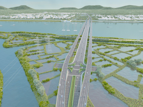 Great bridge 3Dモデル