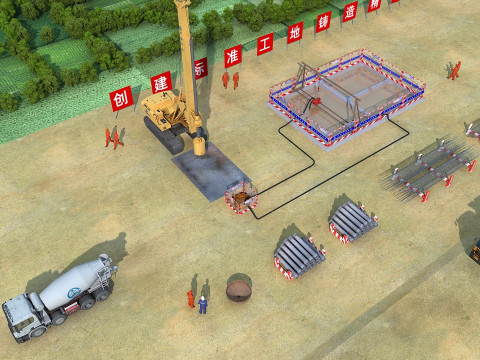 Construction site Modelo 3D