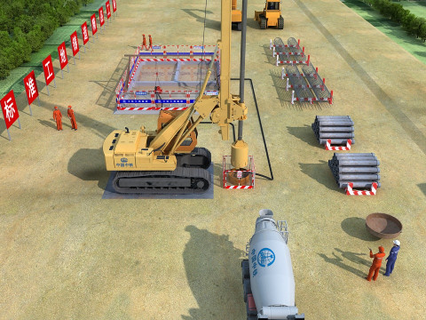 Construction site 3Dモデル