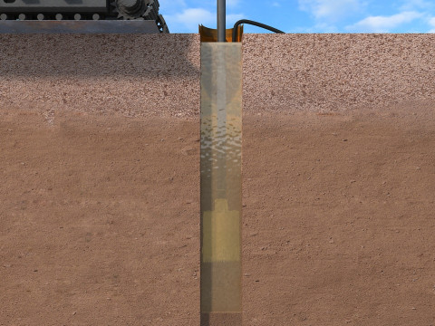 Construction site 3D Model