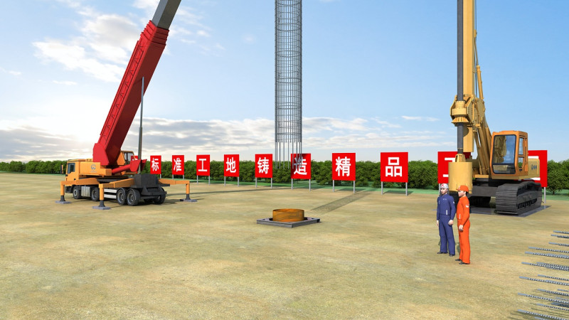 Construction site 3D 모델 .c4d .max .obj .3ds .fbx .stl .blend 