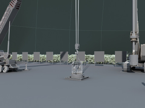 Construction site 3D 모델