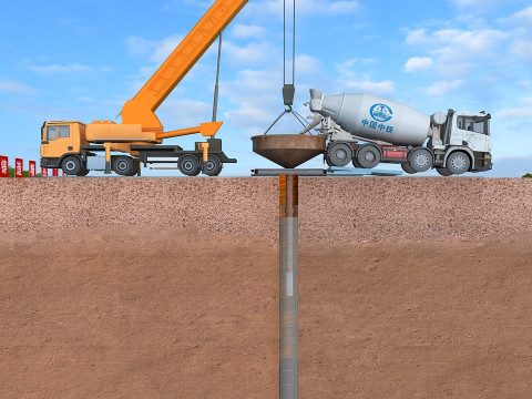 Construction site 3Dモデル