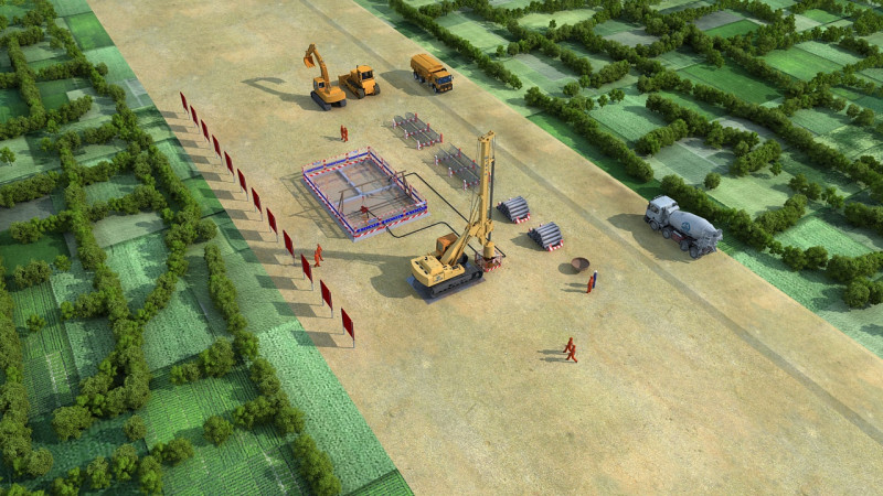 Construction site 3Dモデル .c4d .max .obj .3ds .fbx .stl .blend 