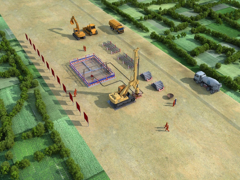 Construction site 3Dモデル