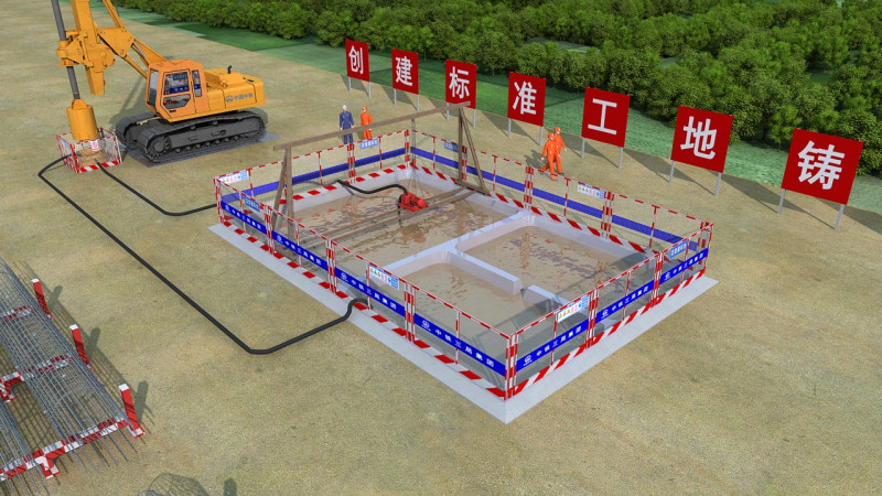 Construction site 3Dモデル .c4d .max .obj .3ds .fbx .stl .blend 