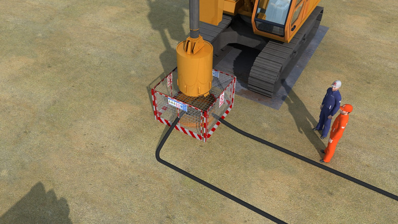 Construction site Model 3D .c4d .max .obj .3ds .fbx .stl .blend 