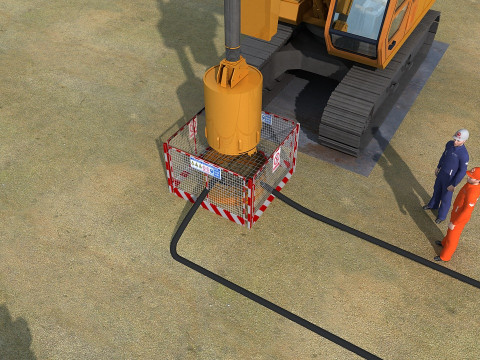 Construction site Model 3D