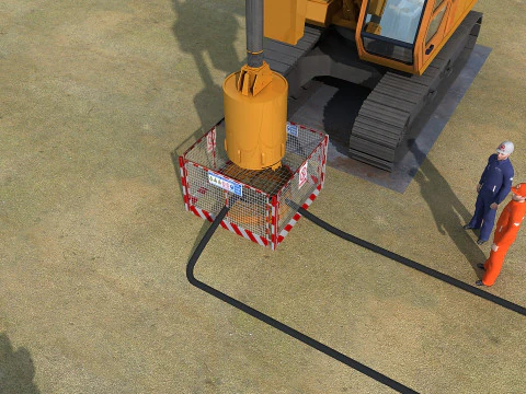 Construction site 3D Model