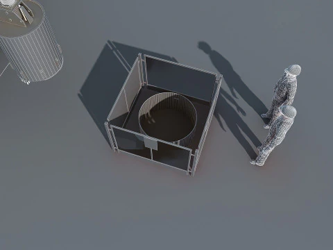 Construction site 3D Model