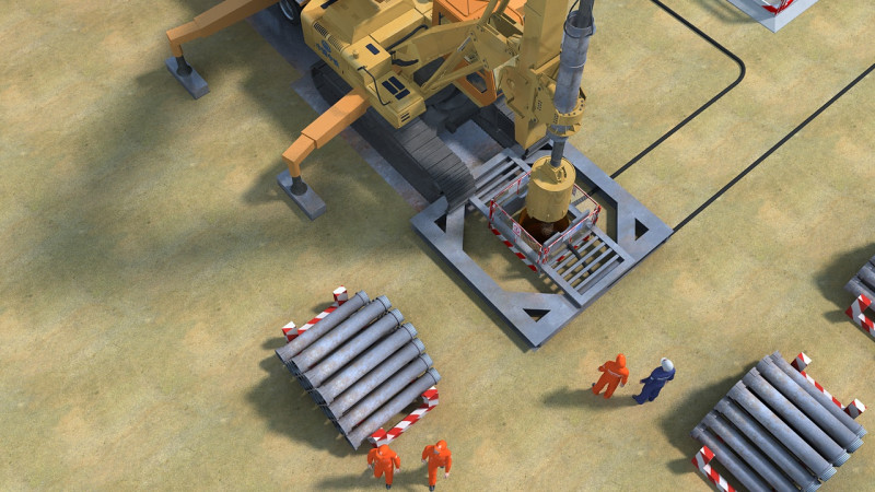 Construction site 3Dモデル .c4d .max .obj .3ds .fbx .stl .blend 