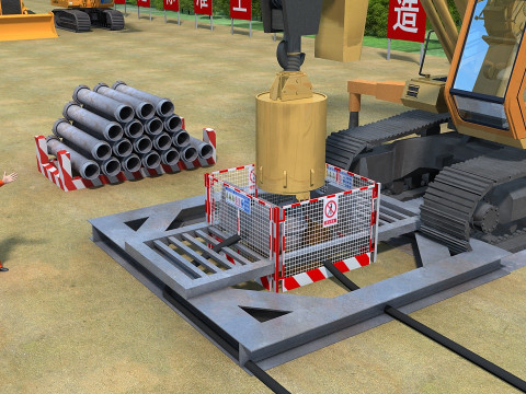 Construction site 3Dモデル