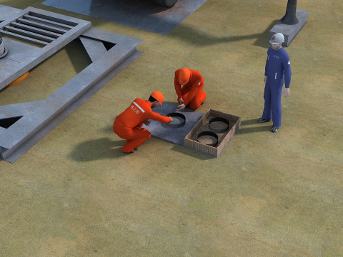 Construction site 3Dモデル