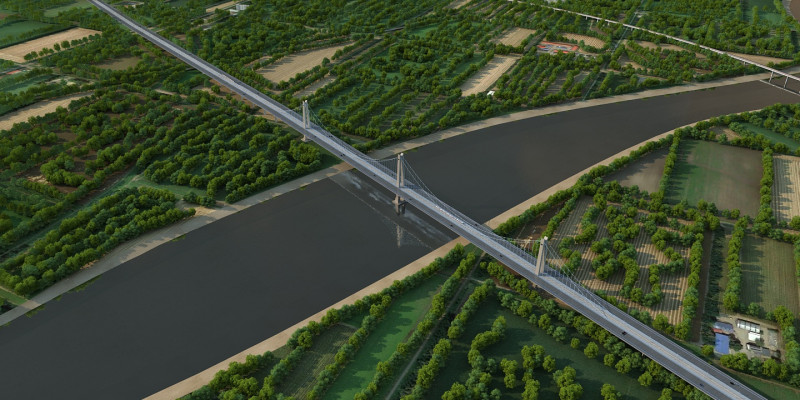 Bridge 3Dモデル .c4d .max .obj .3ds .fbx .stl .blend 