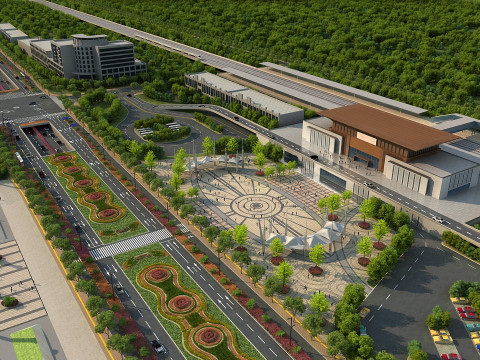 Urban architecture Modello 3D