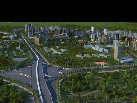 Urban architecture Modelo 3D