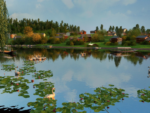 City park 3D 모델
