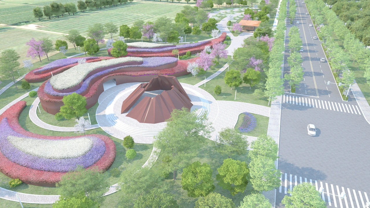 Park 3D Model .c4d .max .obj .3ds .fbx .stl .blend 
