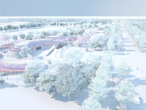 Park 3D Modell