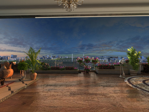 Balcony Modelo 3D
