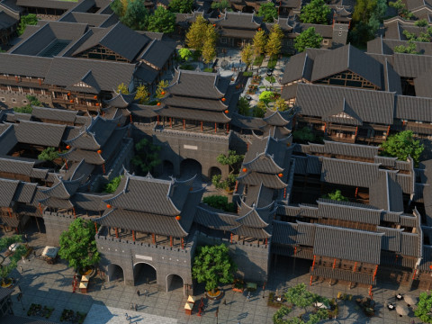 Ancient city 3D 模型