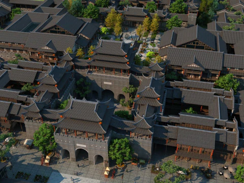 Ancient city 3D Model