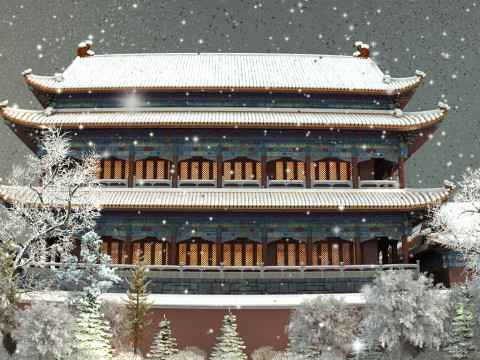 Snow Modelo 3D