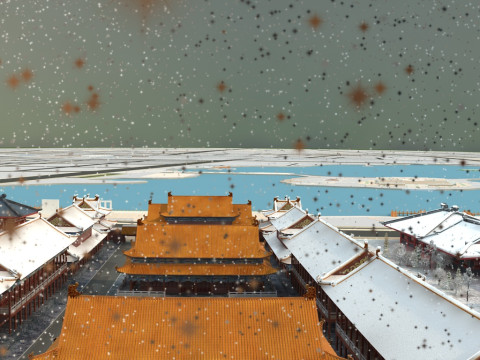 Snow 3D Model