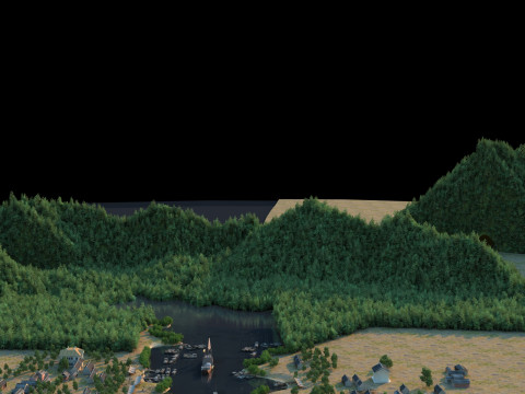 Ancient architecture 3Dモデル