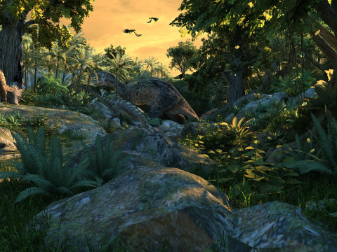 Dinosaur 3Dモデル
