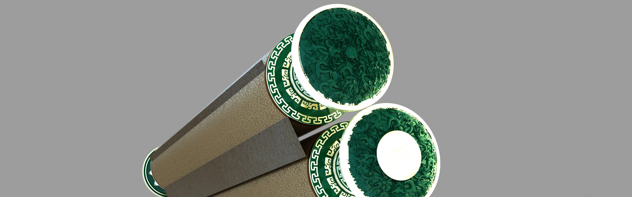 Pergaminho antigo Modelo 3D .c4d .max .obj .3ds .fbx .stl .blend 