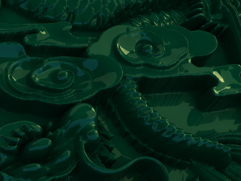 Ancient scroll 3Dモデル