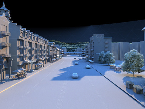 Ancient architecture Model 3D