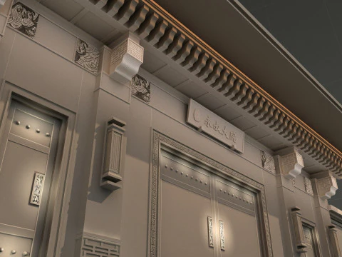 Gate 3D Model