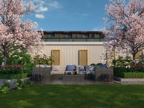 Dziedziniec Model 3D