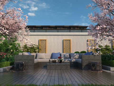 Courtyard 3D Модель
