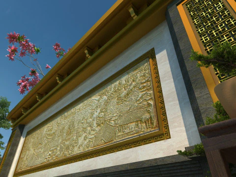 Фреска 3D Модель