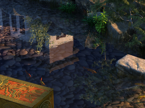 Courtyard 3Dモデル