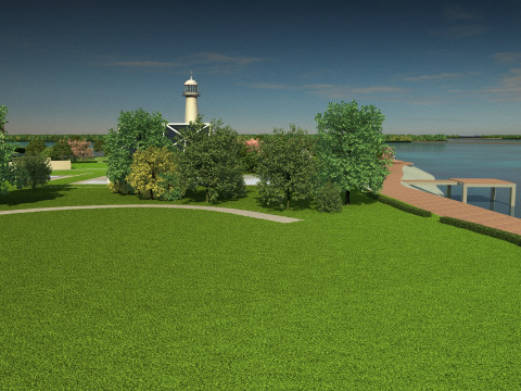 Golf Modèle 3D