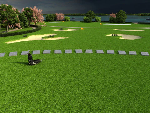Golf 3D Model
