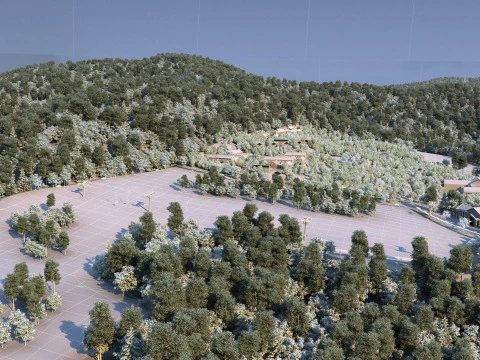 Garden 3D Model