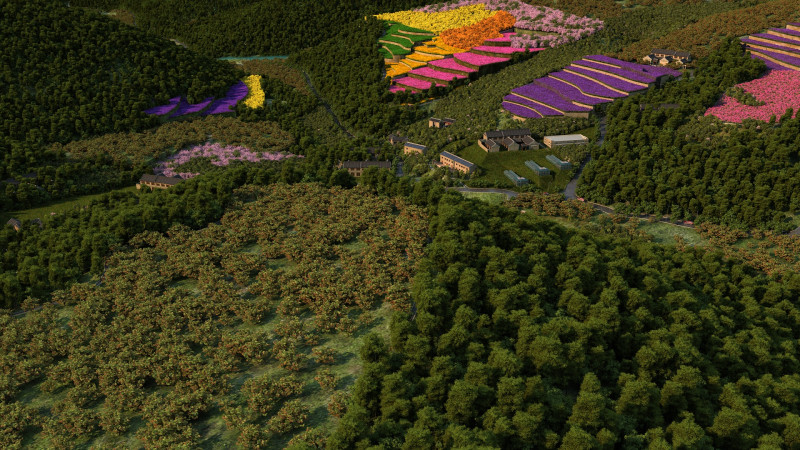 Garden 3D 모델 .c4d .max .obj .3ds .fbx .stl .blend 