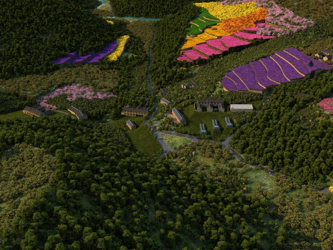 Garden 3D Model