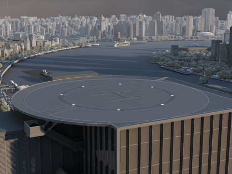 The Bund 3Dモデル