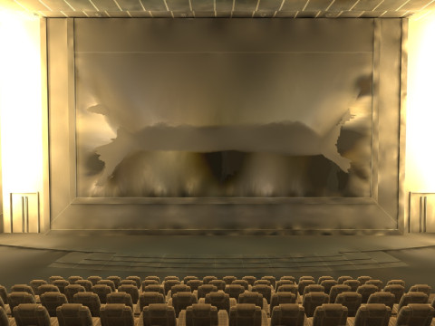 Cinema Modelo 3D